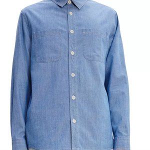 A.P.C. Federico Cotton Regular Fit Button Down Shirt